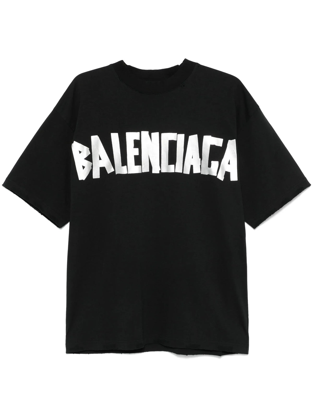 Balenciaga Camiseta com faixa de logo