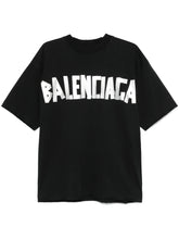 Balenciaga Camiseta com faixa de logo