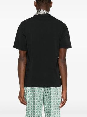 Palm Angels Camiseta com logo curvado