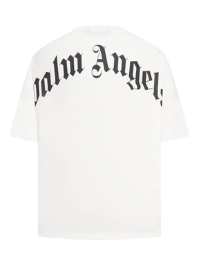 Palm Angels Camiseta Curved Logo