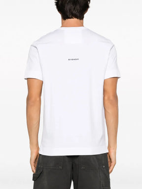 Givenchy Camiseta com logo bordado