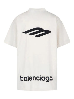 Balenciaga Camiseta com detalhe de logo