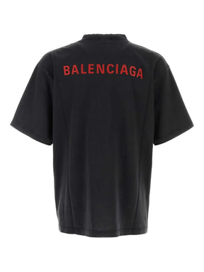 Balenciaga Camiseta de algodão