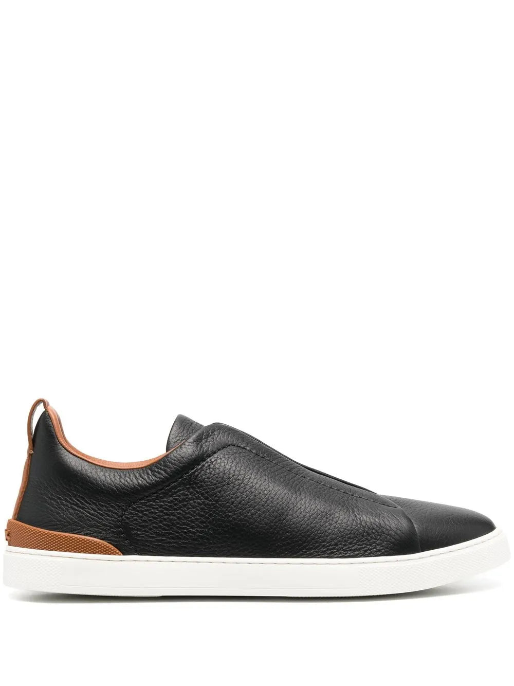 Zegna Tênis cano baixo Triple Stitch