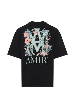 AMIRI floral logo-print T-shirt