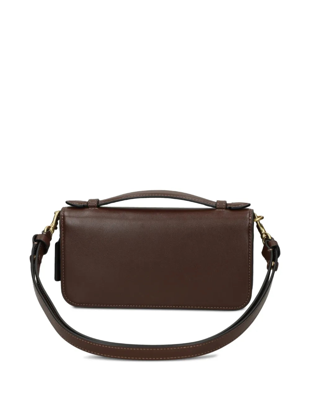 Coach Bolsa de couro Elora com alça superior