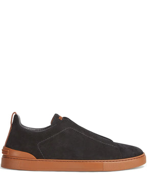 Zegna Tênis Triple Stitch