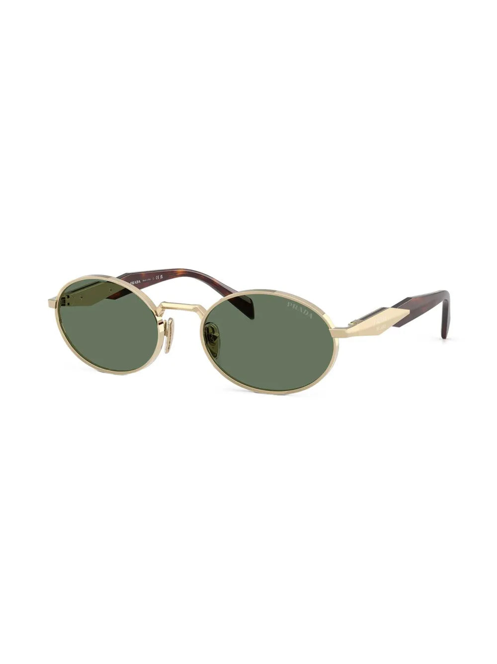 Prada Eyewear Óculos de sol oval feminino