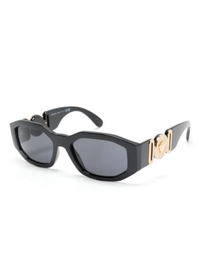 Versace Eyewear Óculos de sola geométrico Medusa Biggie feminino