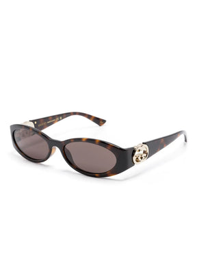 Gucci Eyewear Óculos de sol oval
