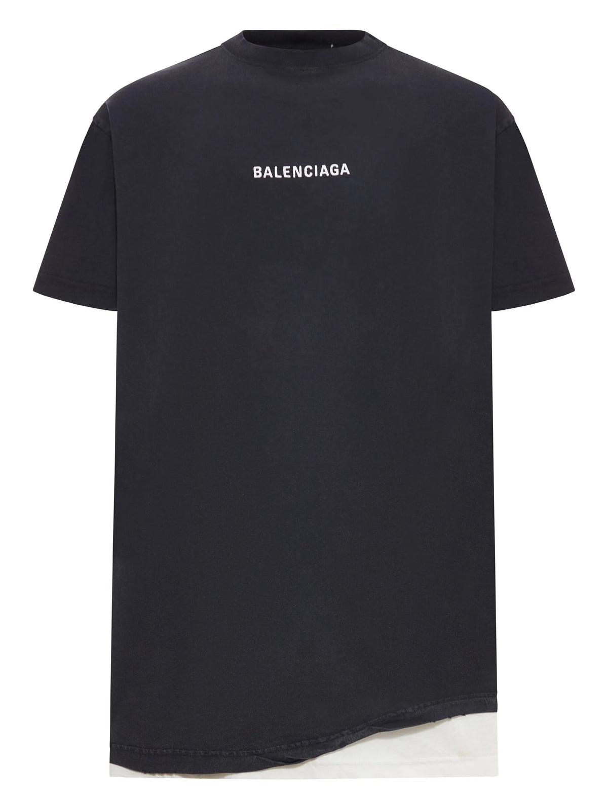 Balenciaga Camiseta de algodão com sobreposição