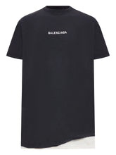 Balenciaga Camiseta de algodão com sobreposição