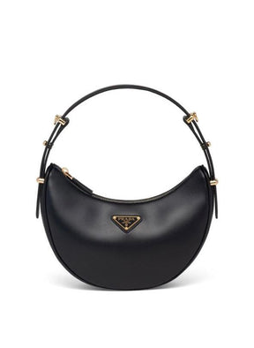 Prada Bolsa de ombro Arqué em couro