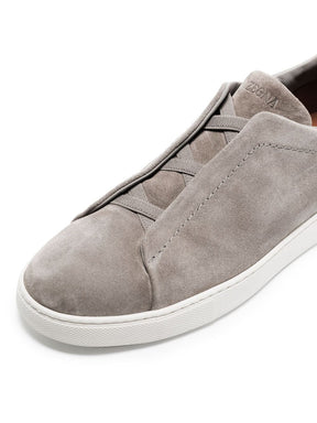 Tênis Zegna Triple Stitch - "Navy Grey"