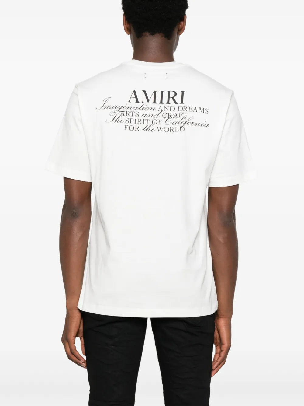 AMIRI Camiseta com patch de logo