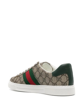 Gucci Tênis Ace GG Supreme de canvas