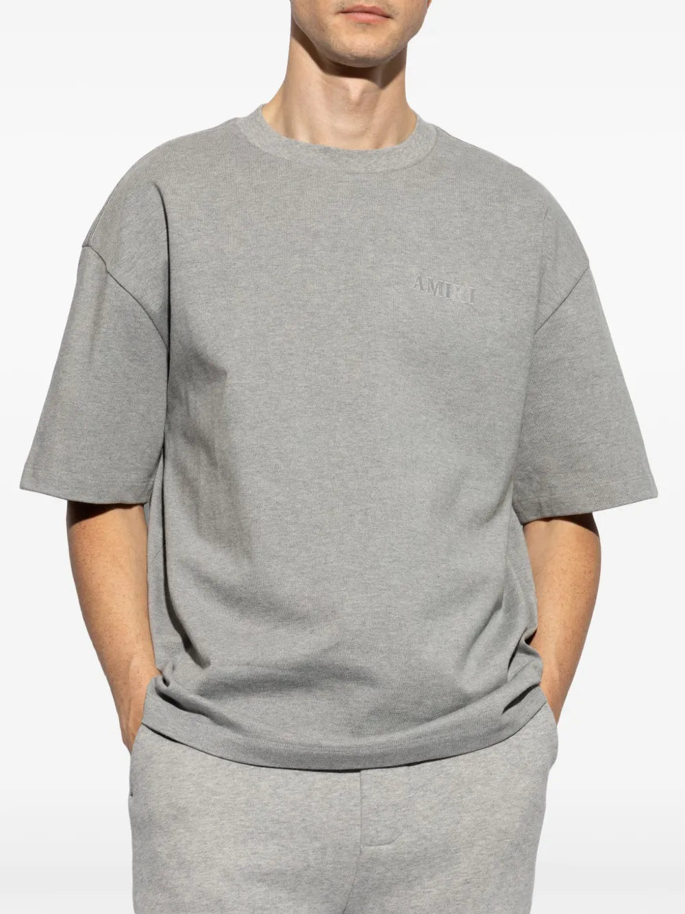 AMIRI Camiseta com logo bordado