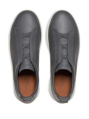 Zegna Tênis de couro