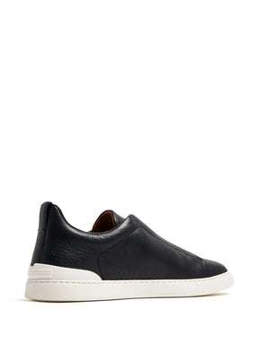 Zegna Tênis cano baixo Triple Stitch