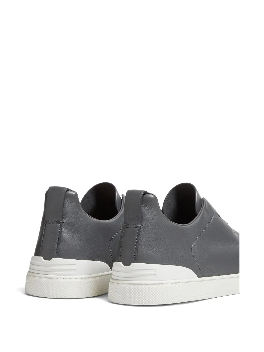 Zegna Tênis de couro