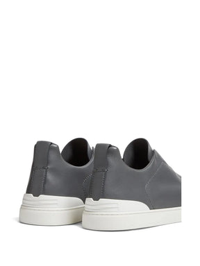 Zegna Tênis de couro