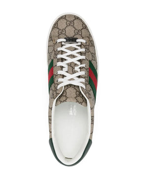 Gucci Tênis Ace GG Supreme de canvas