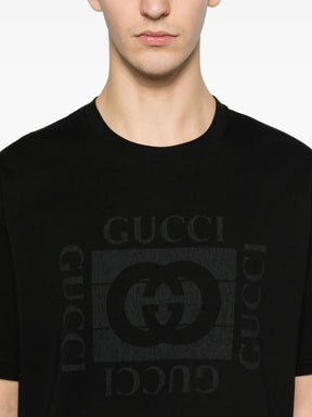 Gucci Camiseta com estampa de logo