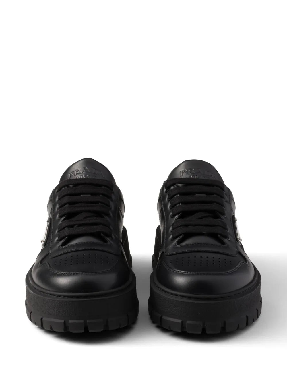Prada Tênis de couro