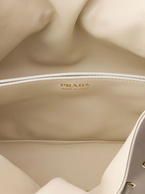 Prada Bolsa tote Dada pequena de couro