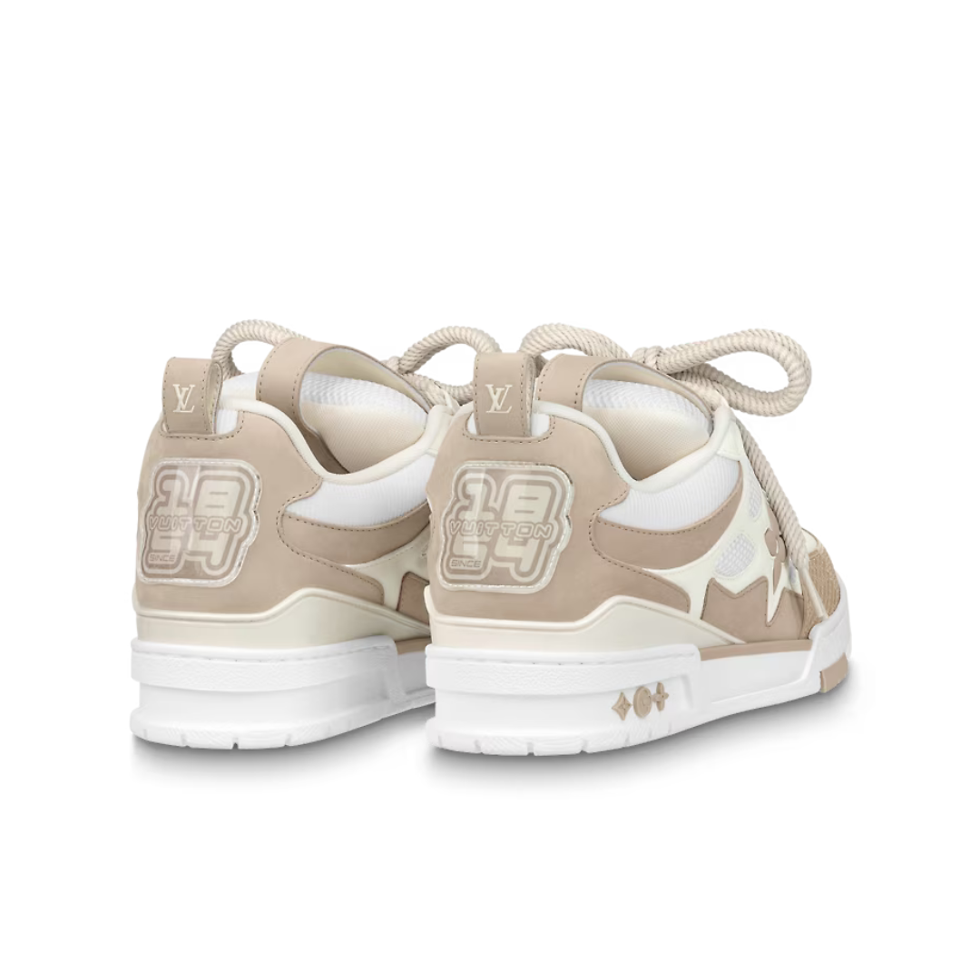 Louis Vuitton Skate Sneaker Beige White