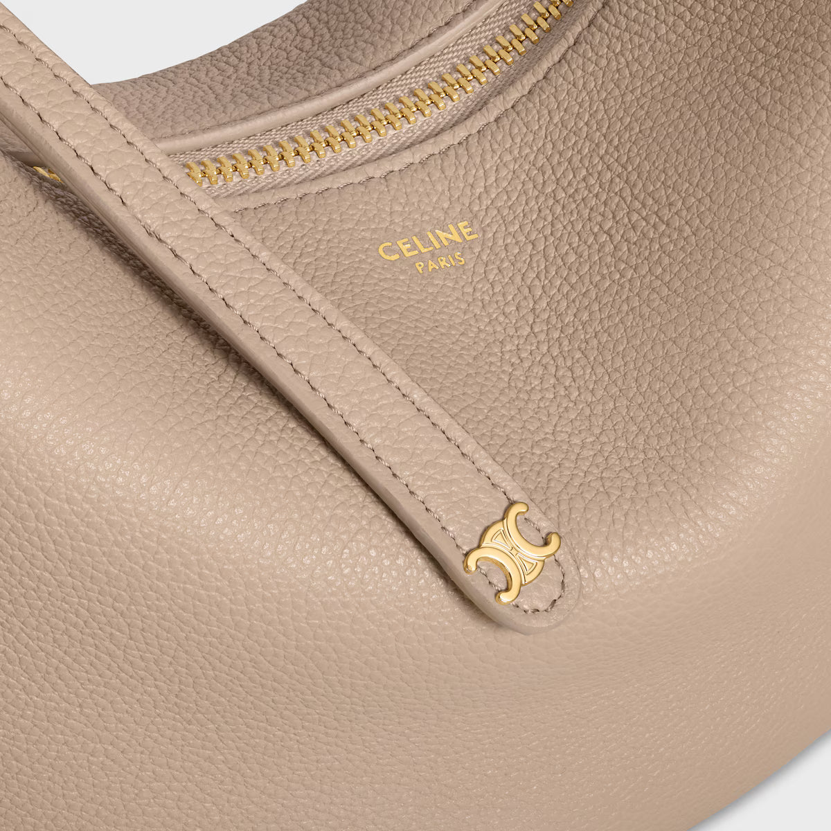 Bolsa celine lulu Teen em couro de bezerro granulado