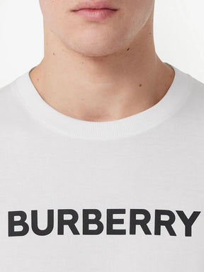 Burberry Camiseta de algodão com estampa de logo