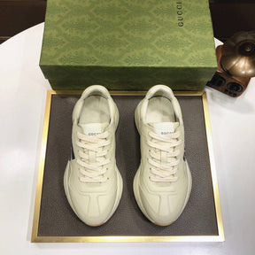 Sneaker Gucci Rhyton 25 Logo Bege