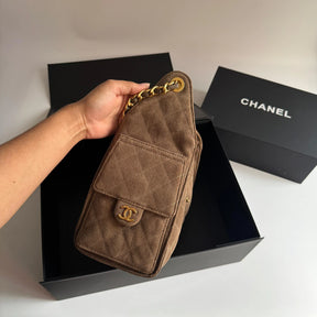 Bolsa Chanel Small 25 Camurça