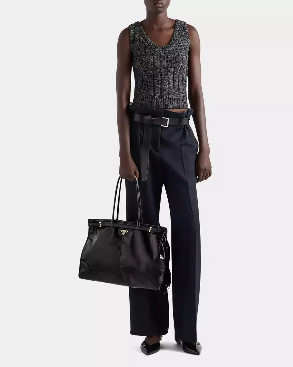 Bolsa Bonnie Buckle Leather Shoulder Bag