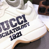 Sneaker Gucci Rhyton 25 Logo Bege