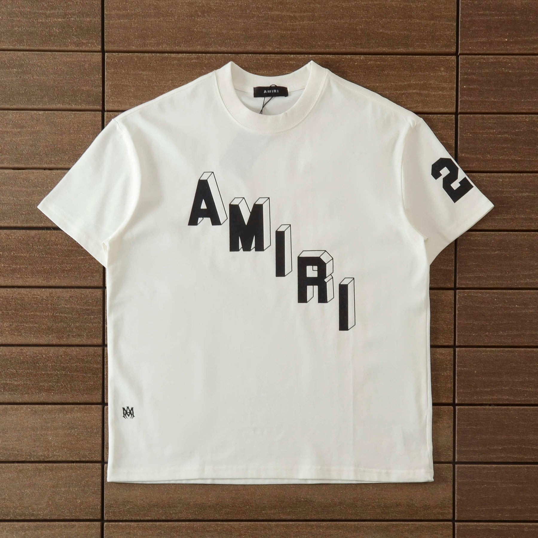 Camiseta Amiri estampa 23