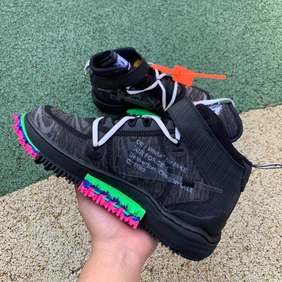 Nike Air force 1 Mid Off White Black Sneaker