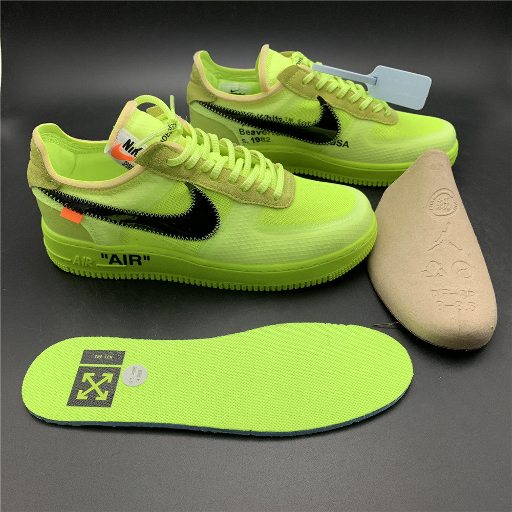 Nike Air force 1 Low Off White Volt Sneaker