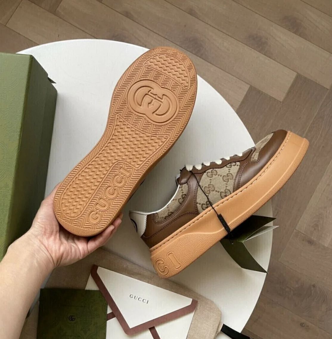 GUCCI MEN'S GG SNEAKER