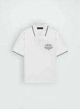 AMIRI ARTS DISTRICT PIQUE POLO CAMISETAS
