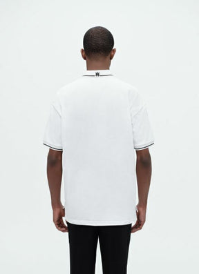 AMIRI ARTS DISTRICT PIQUE POLO CAMISETAS