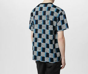 Louis Vuitton Camiseta de algodão manga curta Damier