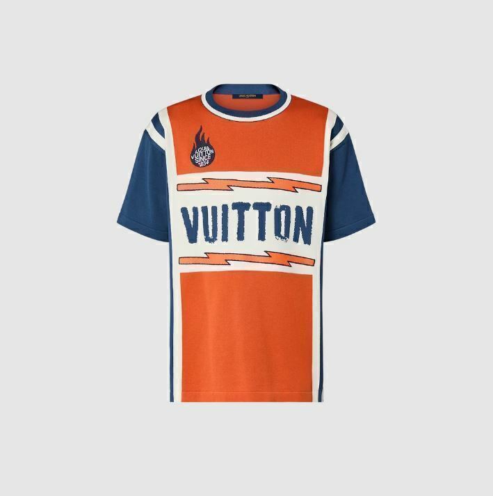 Louis Vuitton Camiseta de algodão de manga curta