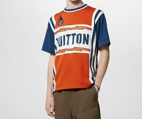 Louis Vuitton Camiseta de algodão de manga curta