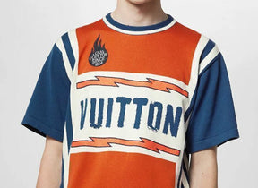 Louis Vuitton Camiseta de algodão de manga curta