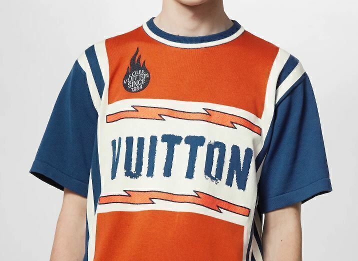 Louis Vuitton Camiseta de algodão de manga curta
