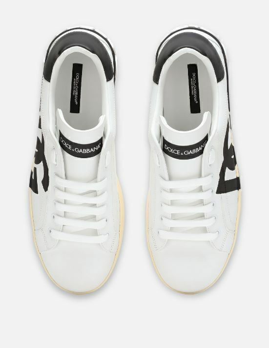 Dolce Gabbana Sneaker Portofino com impressão do logotipo DG